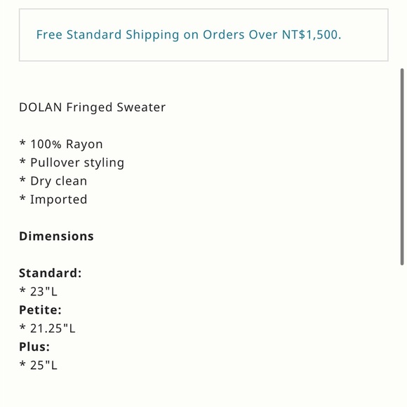 Dolan Fringed Sweater - Picture 4 of 4